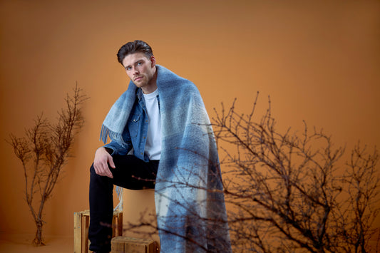 AUGU - Icelandic Wool Blanket